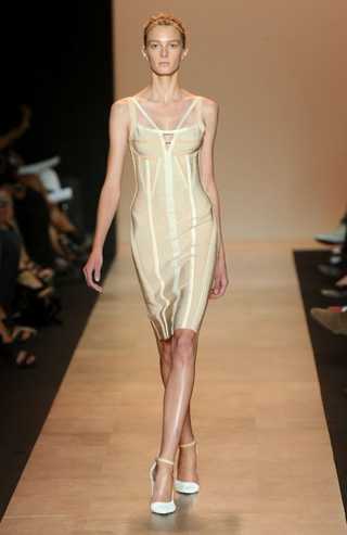 Illustration for article titled Herve Leger's Dresses Will Crush Your Ribs, Beautifully.